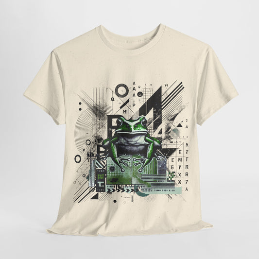 Futuristic Frog Unisex Heavy Cotton Tee