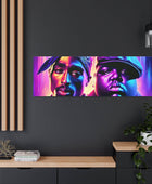 Hip-Hop Legends: The Luminaries Canvas Canvas Printify 60″ x 20″ 1.25