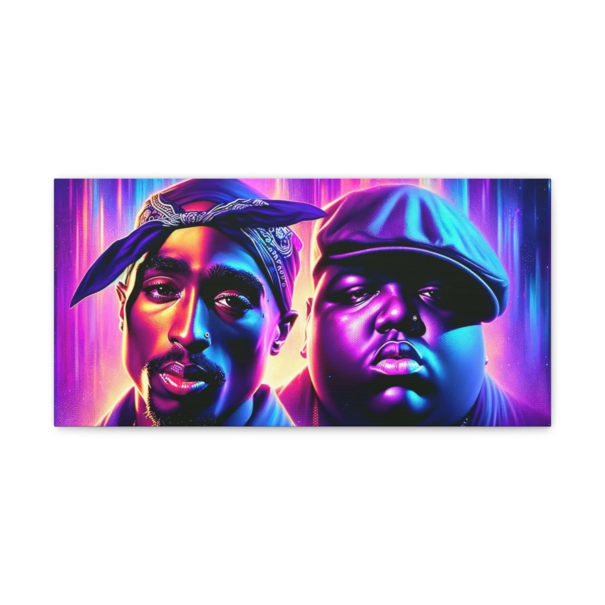 Hip-Hop Legends: The Luminaries Canvas Canvas Printify   