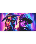 Hip-Hop Legends: The Luminaries Canvas Canvas Printify   