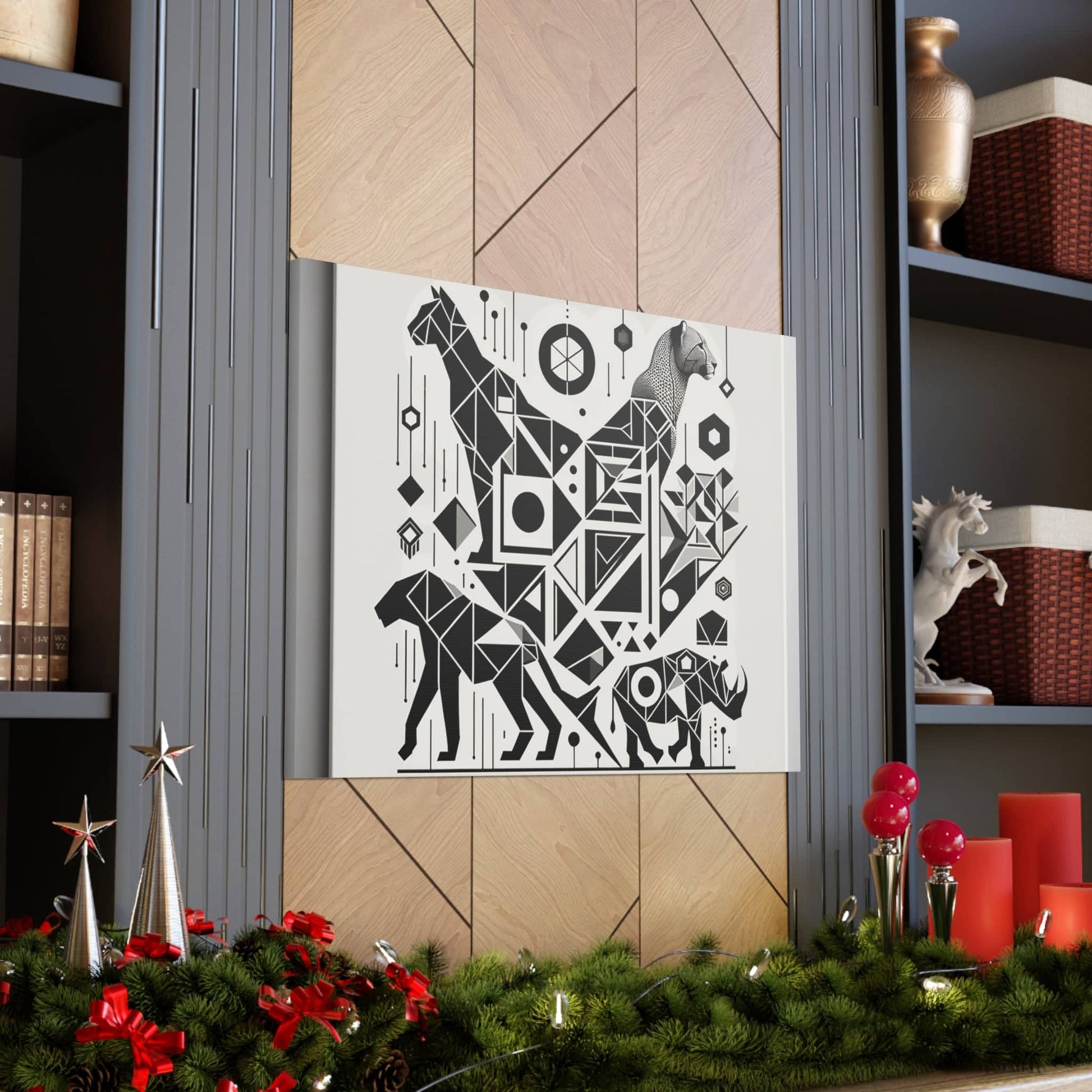 Monochrome Menagerie Canvas Art Canvas Bigger Than Life   