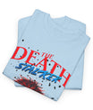 The Death Stalker Unisex Heavy Cotton Tee - Bold Horror-Inspired Design