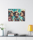 Bubble Dreams Canvas Art – A Playful Journey of Wonder and Joy