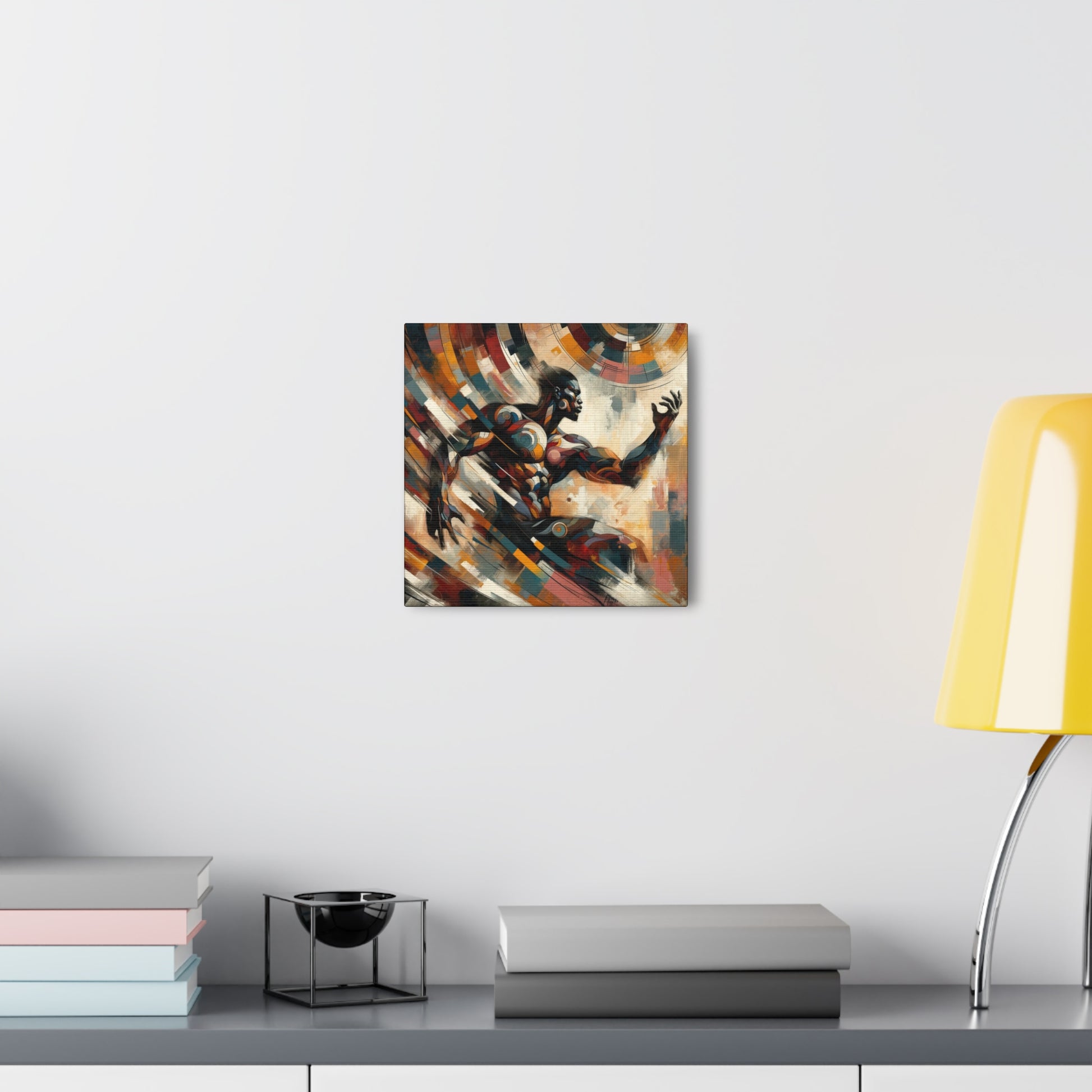 Celestial Rhythms Canvas Art: Cosmic Elegance Meets Modern Motion