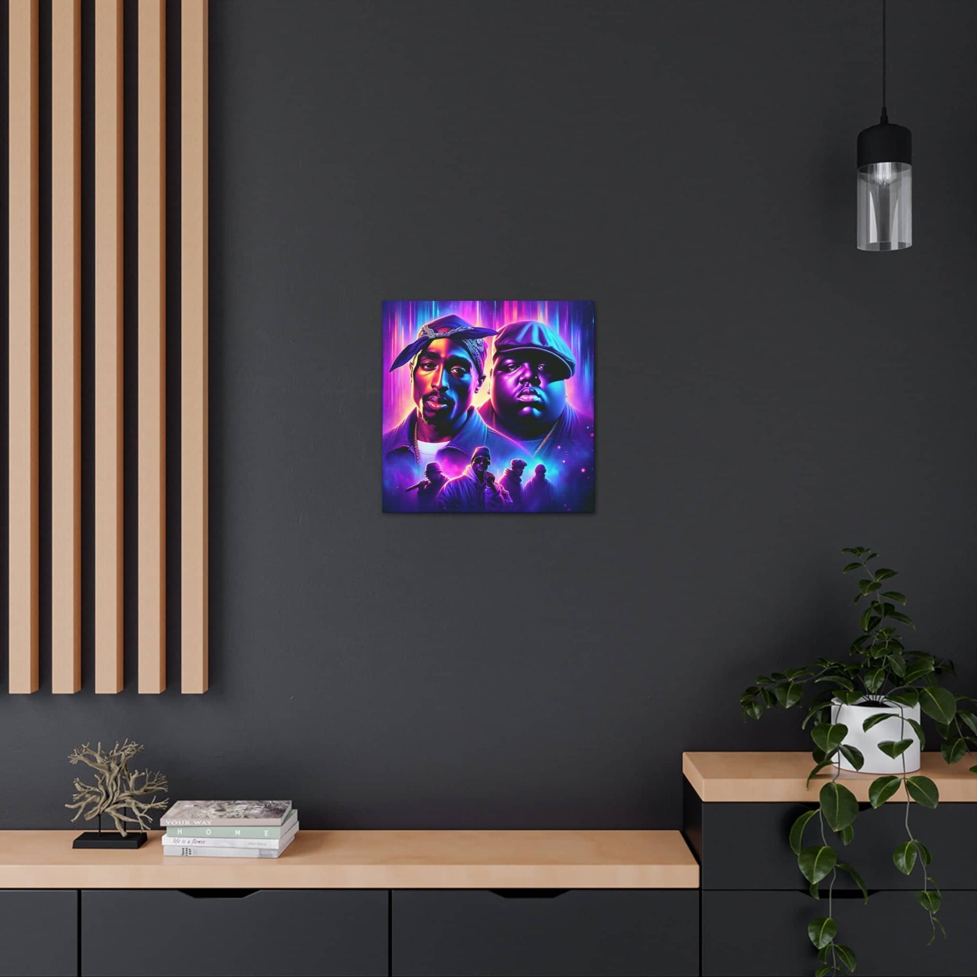 Hip-Hop Legends: The Luminaries Canvas Canvas Printify 20″ x 20″ 1.25" 