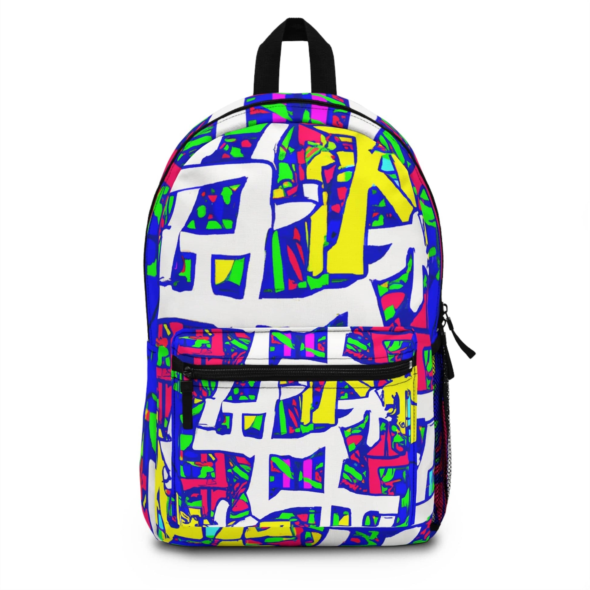 OrientalGraffiti: The Exquisite Canvas Chinese Graffiti Backpack for School, Travel, Art Lovers, and Trendsetters Bags Bigger Than Life   
