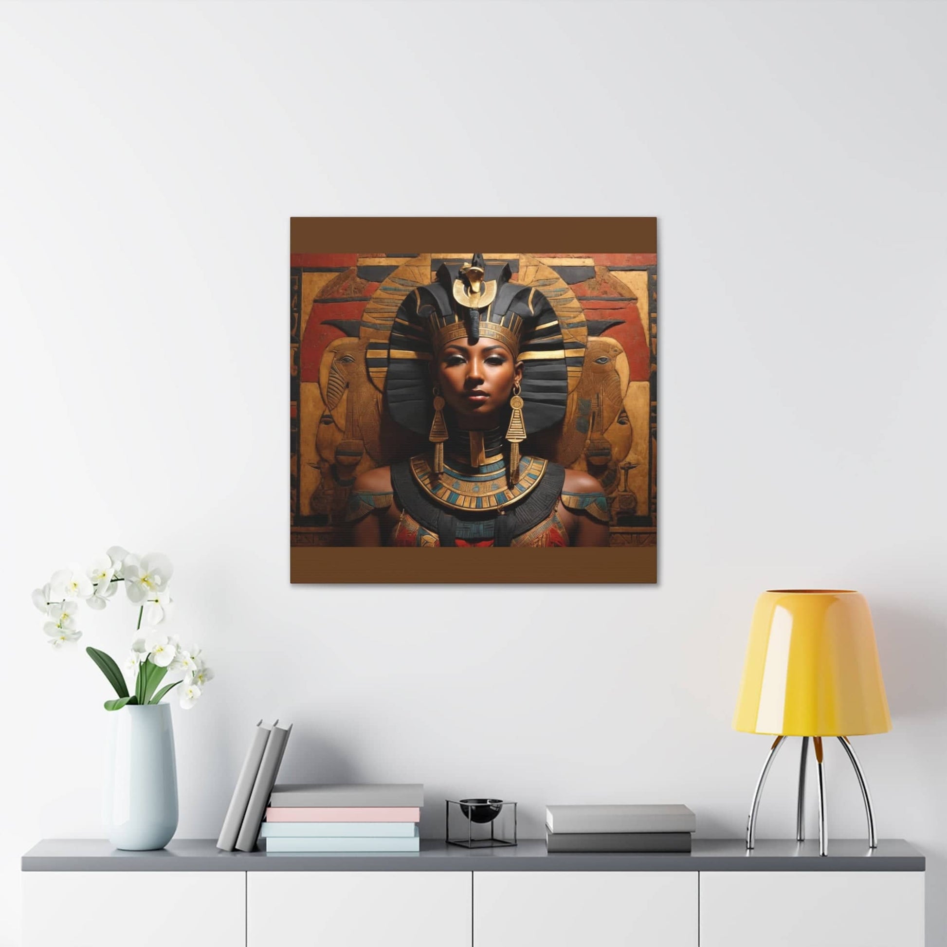 Eternal Majesty: Queen of the Nile Canvas Bigger Than Life   