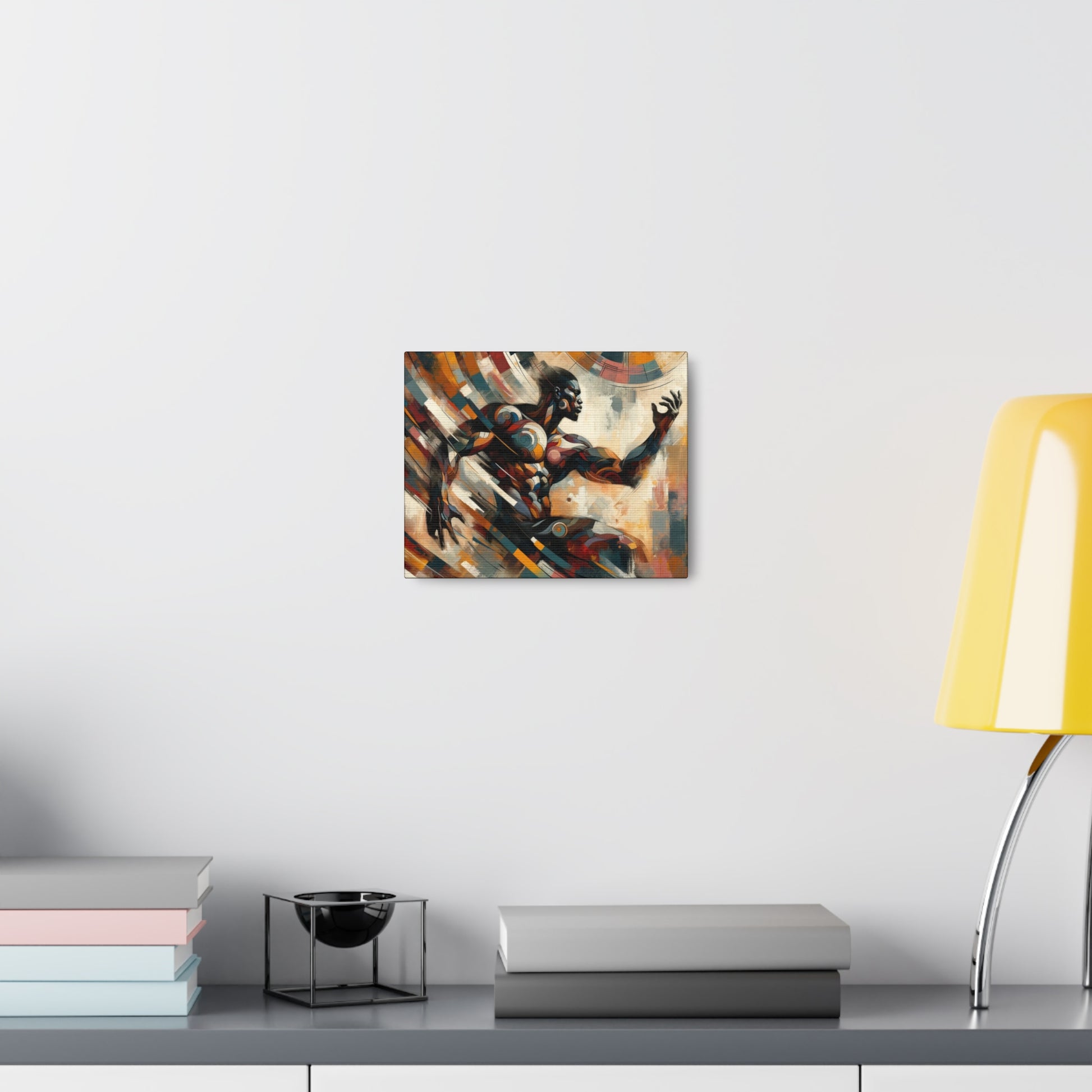 Celestial Rhythms Canvas Art: Cosmic Elegance Meets Modern Motion