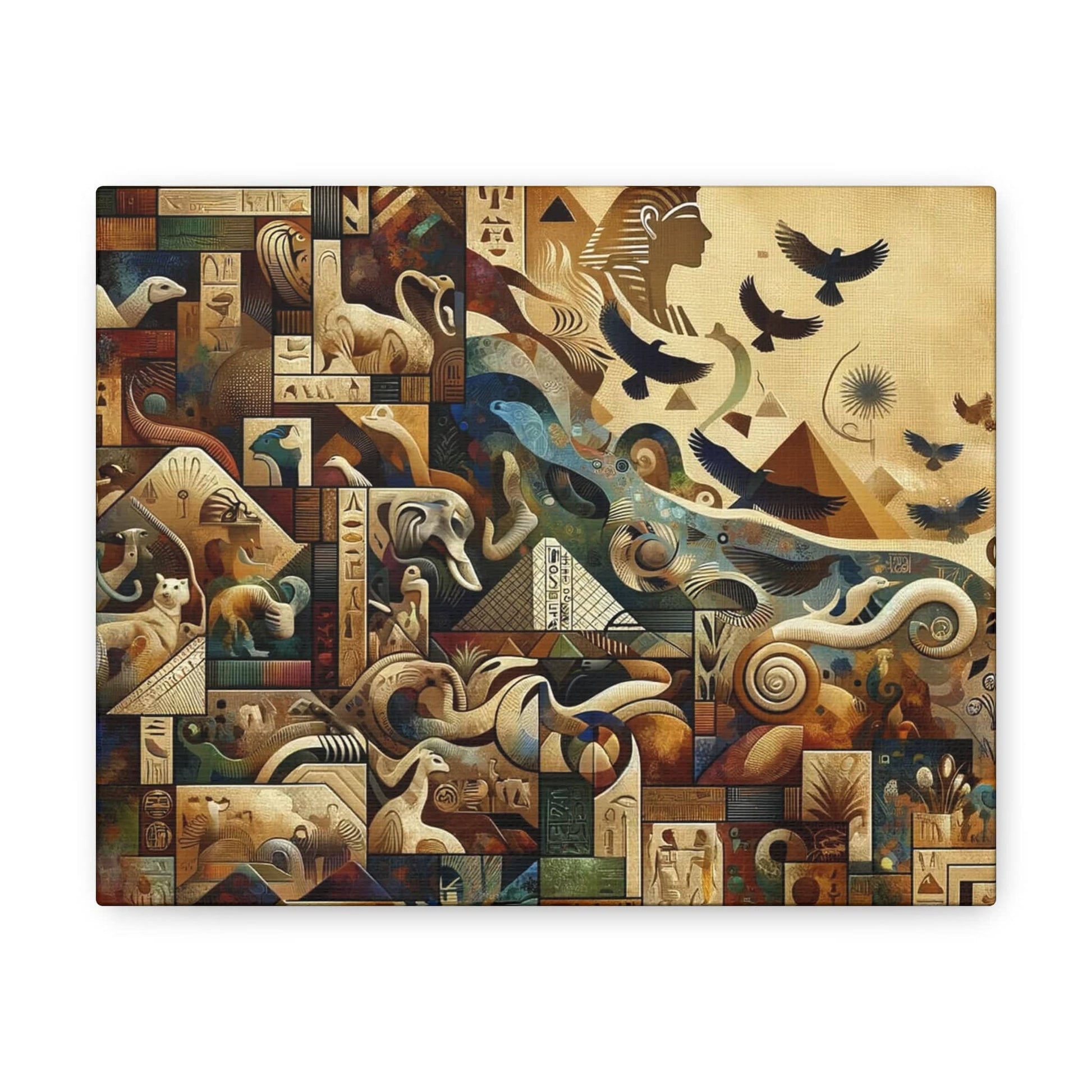 Ancient Echoes Canvas Art in 1.25 36 x 36, a versatile piece for casual wear