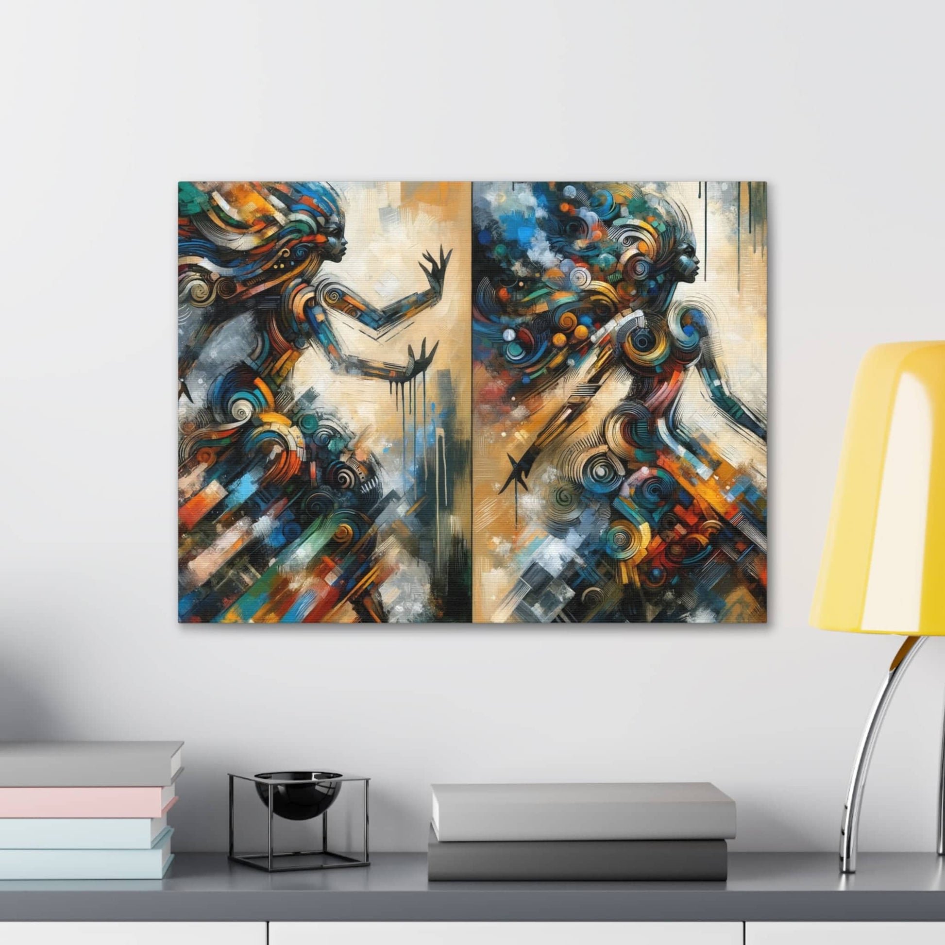 Whirlwind of Emotion Canvas Art Canvas Bigger Than Life   