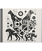 Monochrome Menagerie Canvas Art Canvas Bigger Than Life   