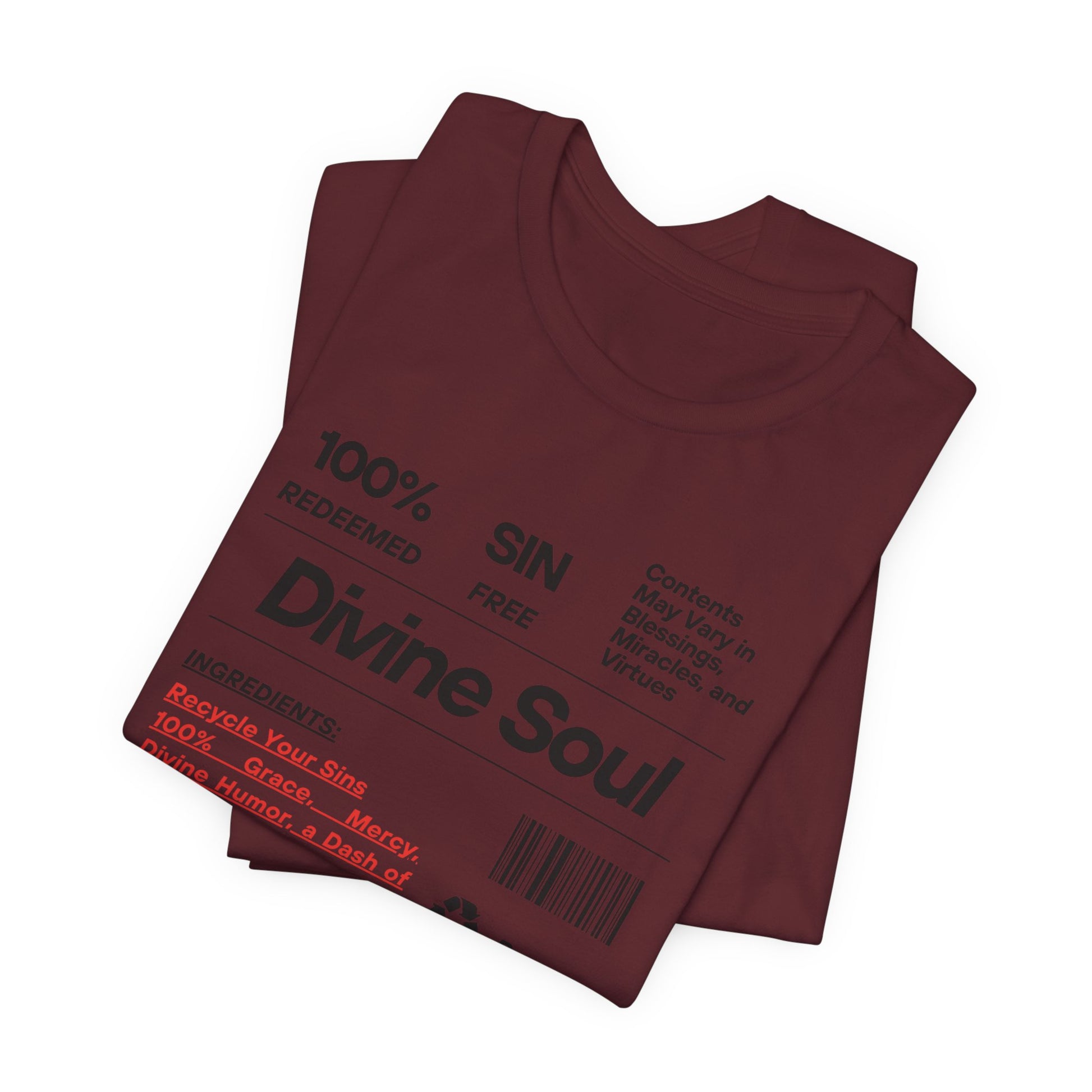 Divine Soul The Spiritual Essence Unisex Tee in L Soft cream, a must-have for everyday fashion