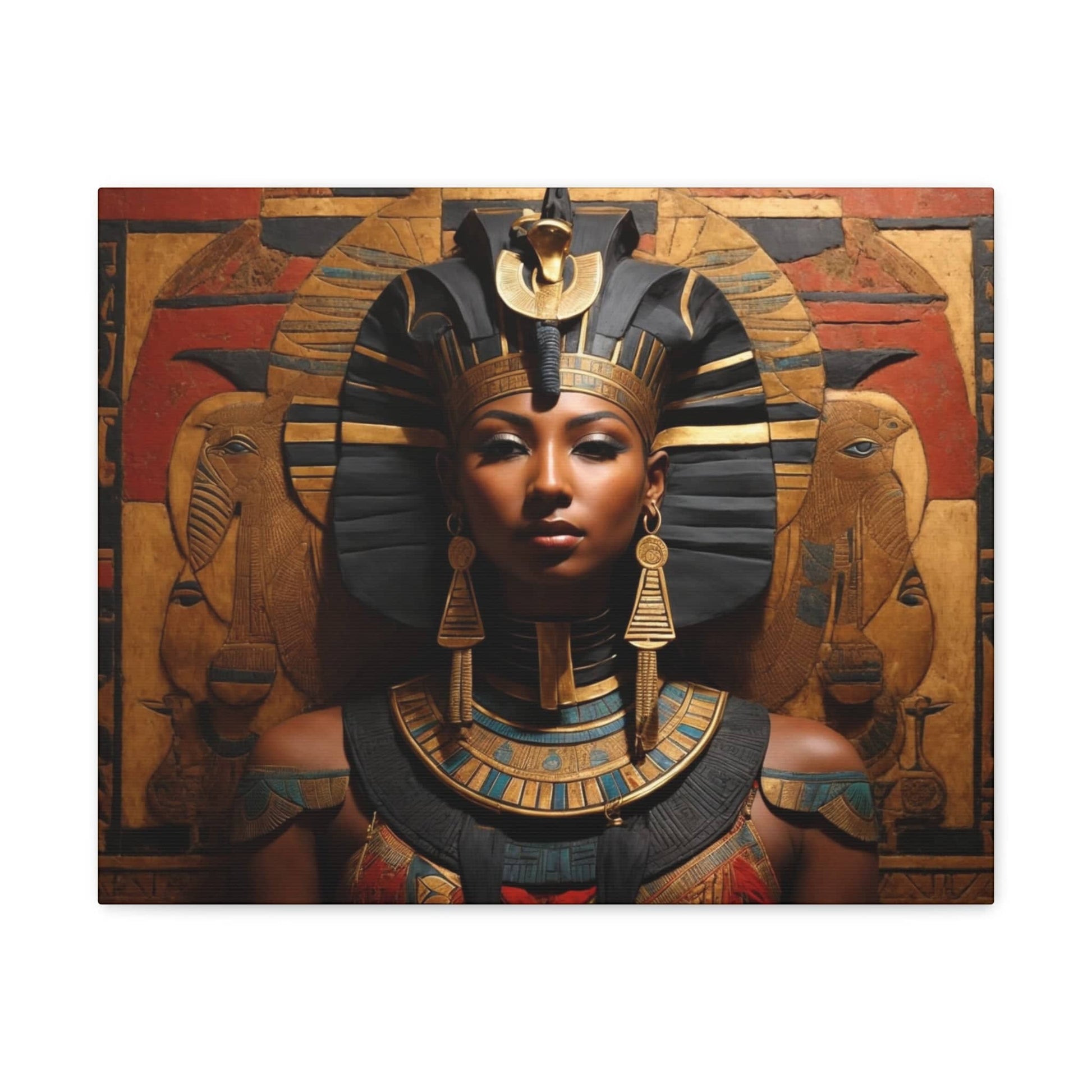 Eternal Majesty: Queen of the Nile Canvas Bigger Than Life   