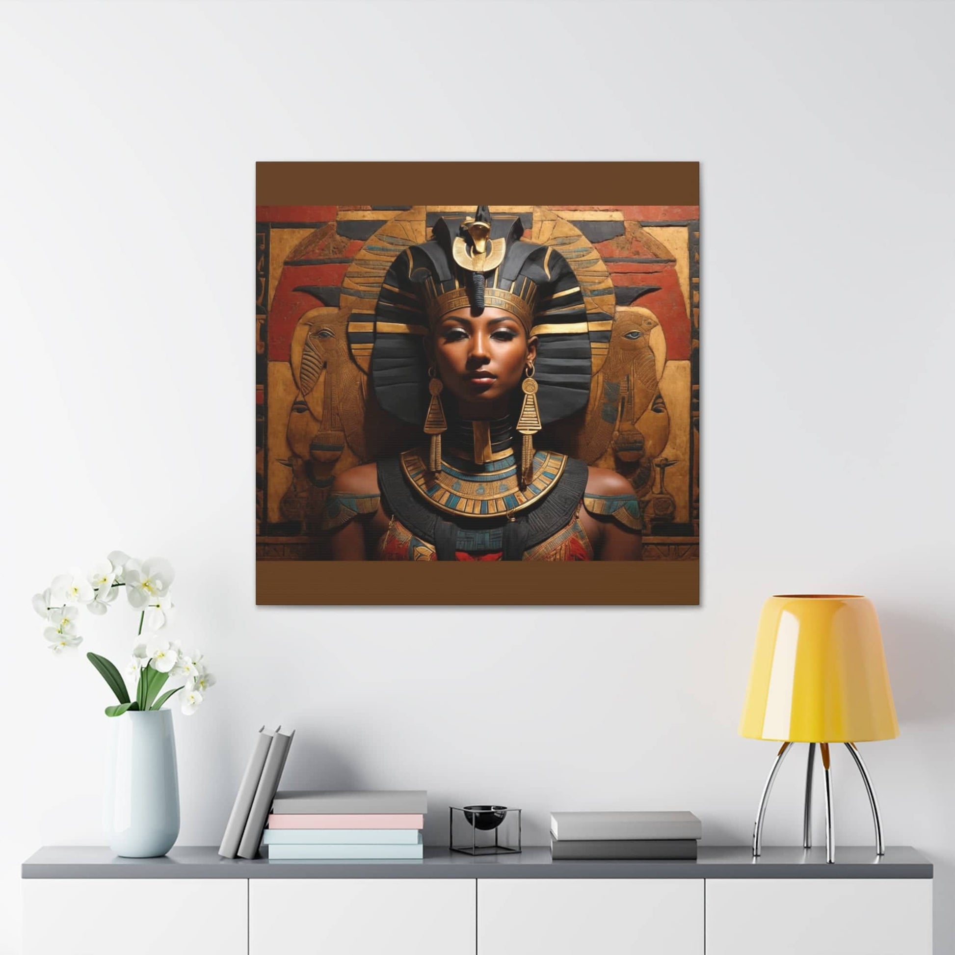 Eternal Majesty: Queen of the Nile Canvas Bigger Than Life   