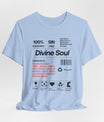 Divine Soul The Spiritual Essence Unisex Tee in S olive, a versatile piece for casual wear