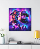 Hip-Hop Legends: The Luminaries Canvas Canvas Printify   