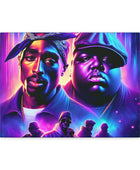 Hip-Hop Legends: The Luminaries Canvas Canvas Printify   