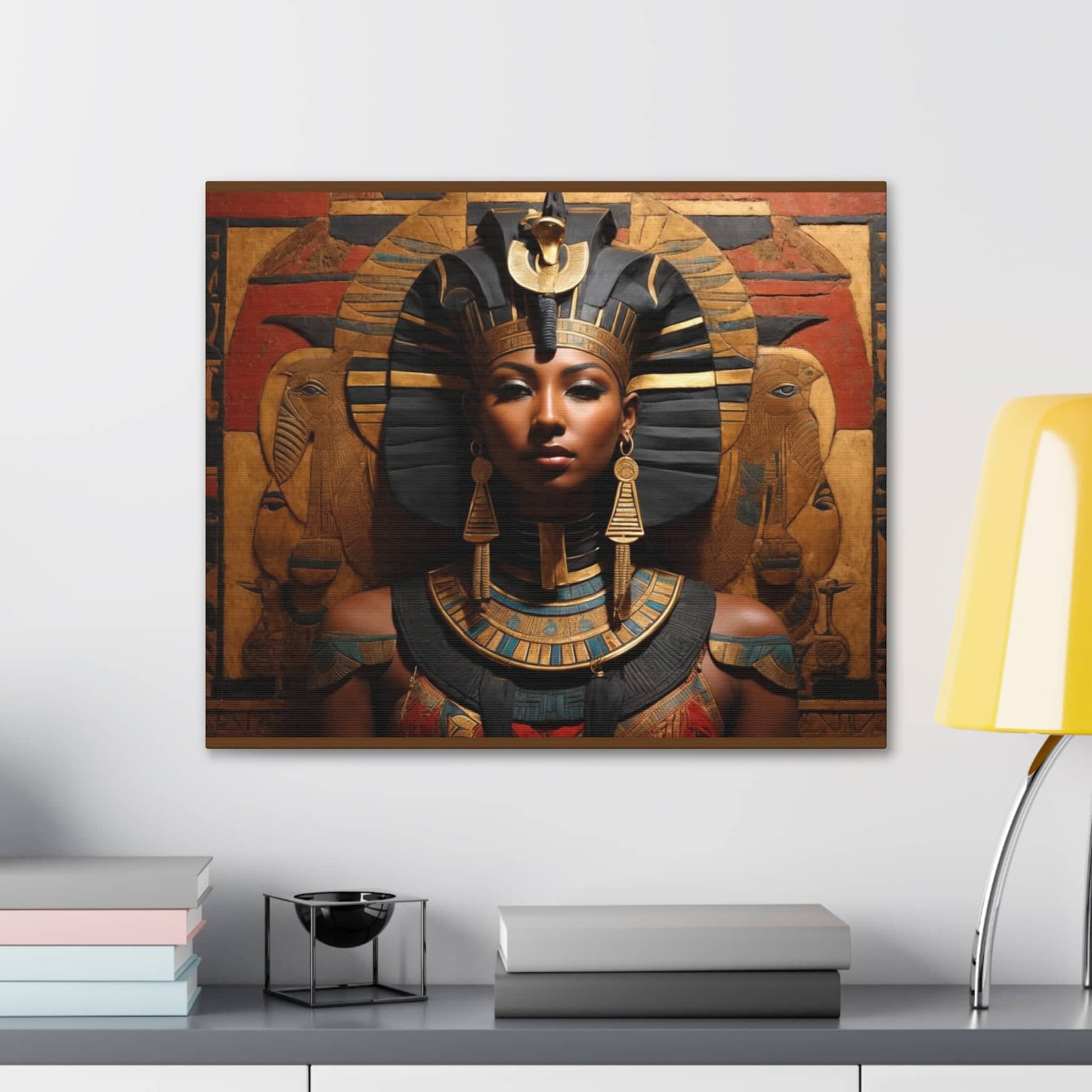 Eternal Majesty: Queen of the Nile Canvas Bigger Than Life   