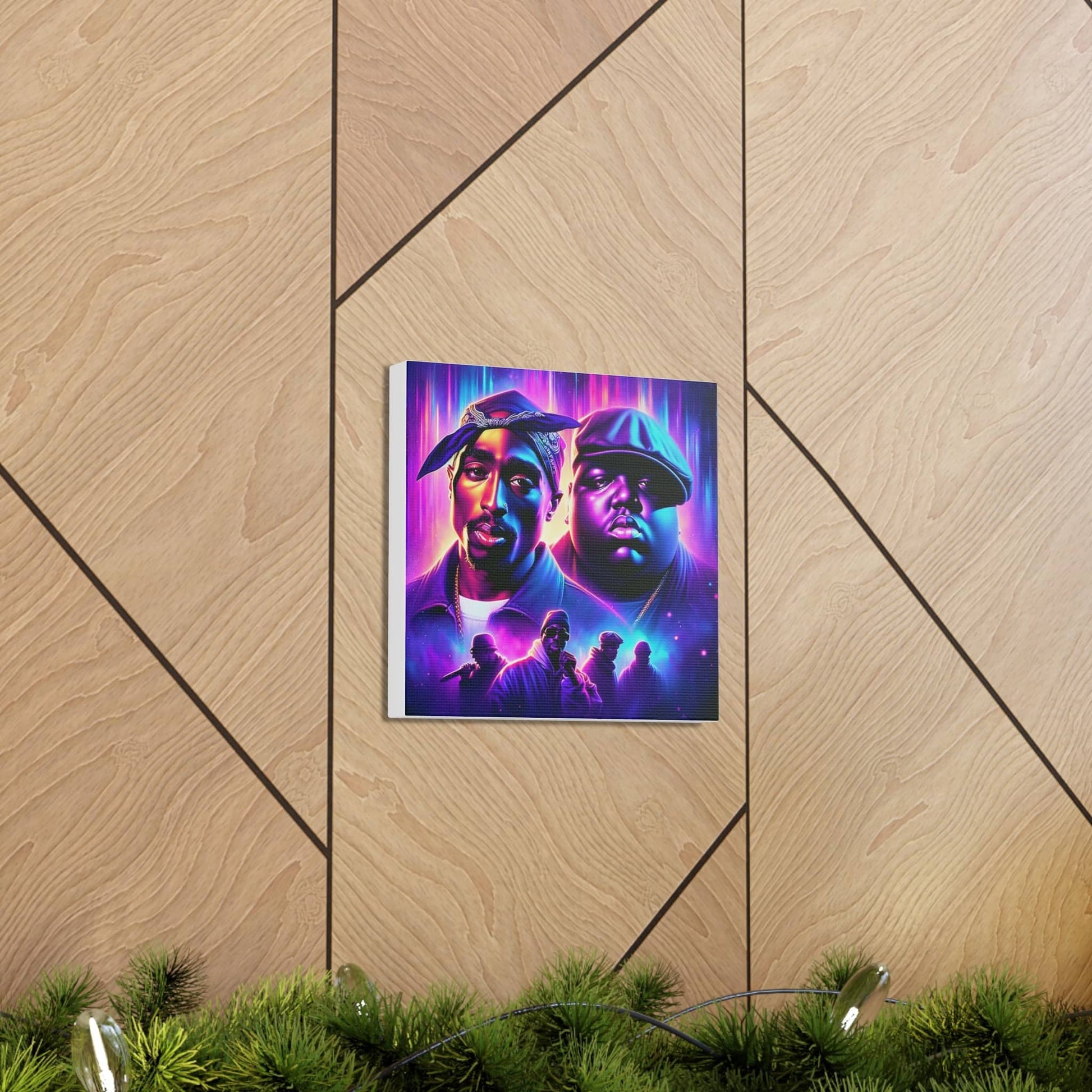 Hip-Hop Legends: The Luminaries Canvas Canvas Printify   