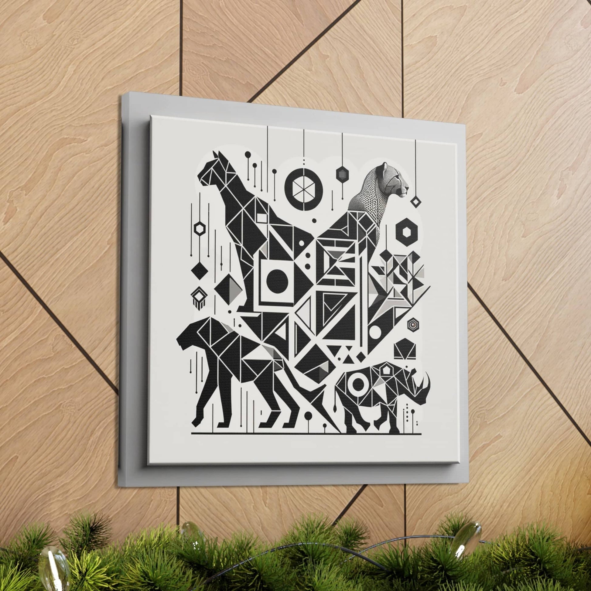 Monochrome Menagerie Canvas Art Canvas Bigger Than Life   