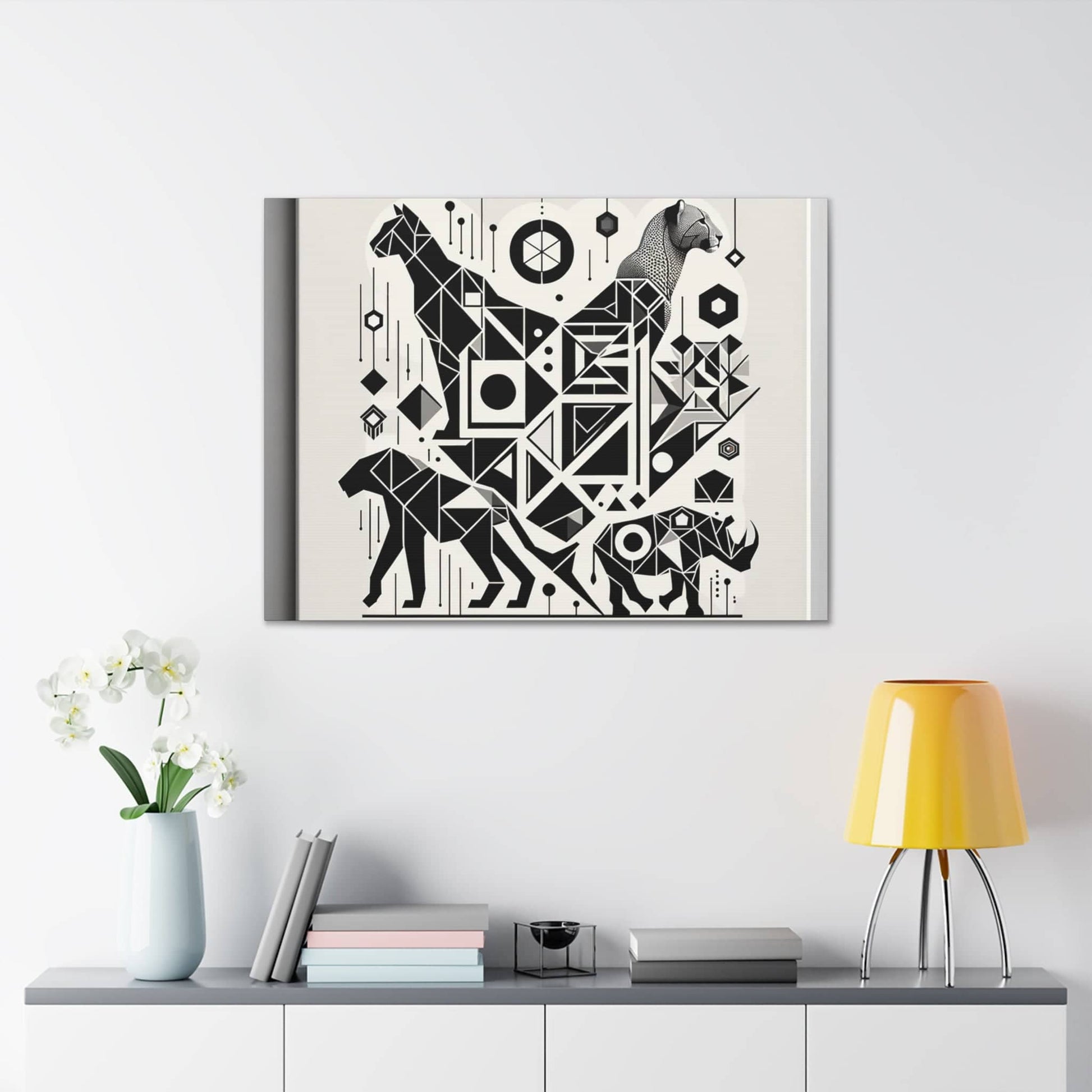 Monochrome Menagerie Canvas Art Canvas Bigger Than Life   