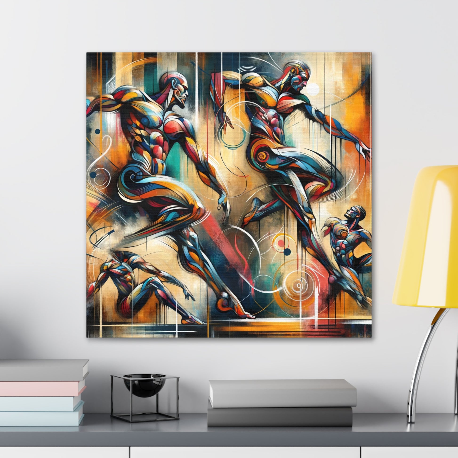 Athletic Motion Canvas Art: Capturing the Spirit of Movement