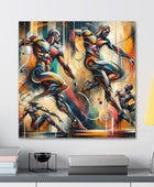 Athletic Motion Canvas Art: Capturing the Spirit of Movement