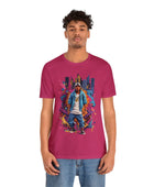 Hip-Hop Harmony Tee Streetwear Graffiti Boombox Mic: Music Notes Infused Hip-Hop Harmony T-Shirt T-Shirt Bigger Than Life Berry S 