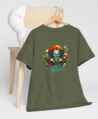 Silent Prince Unisex Heavy Cotton Tee in M irish green, a versatile piece for casual wear