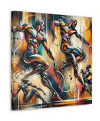 Athletic Motion Canvas Art Canvas Bigger Than Life   