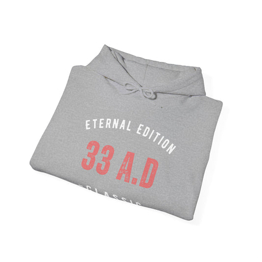 Eternal Edition Classic Hoodie in M dark heather, crafted for comfort and S style