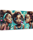 Bubble Dreams Canvas Art – A Playful Journey of Wonder and Joy