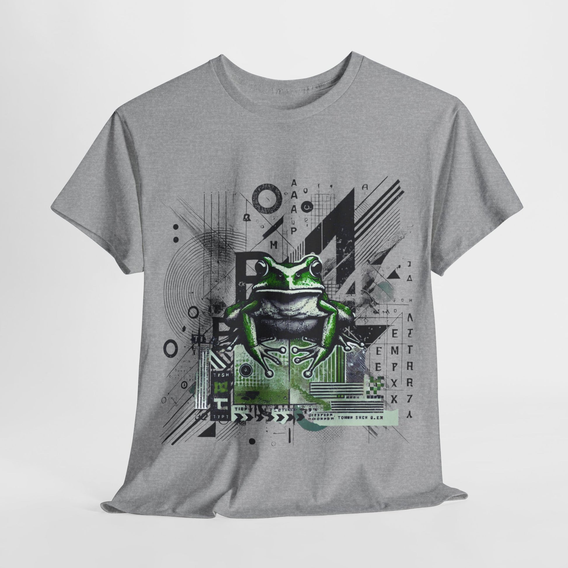 Futuristic Frog Unisex Heavy Cotton Tee