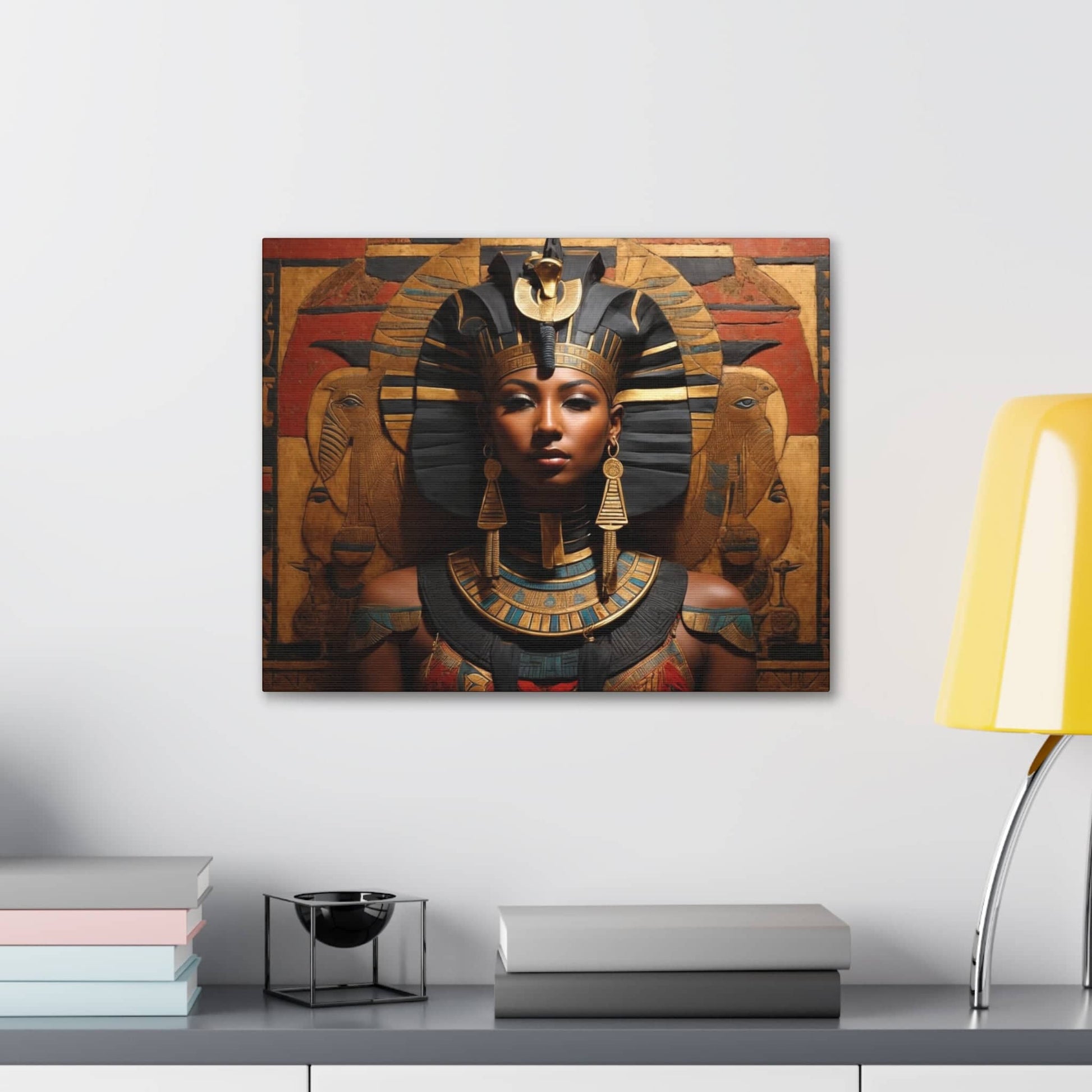 Eternal Majesty: Queen of the Nile Canvas Bigger Than Life   