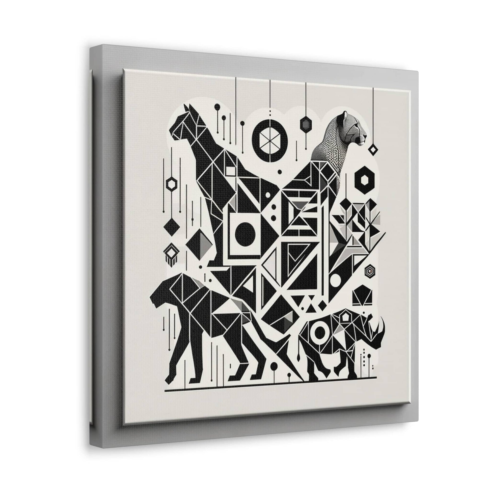 Monochrome Menagerie Canvas Art Canvas Bigger Than Life   