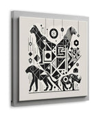 Monochrome Menagerie Canvas Art Canvas Bigger Than Life   