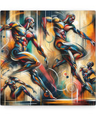 Athletic Motion Canvas Art: Capturing the Spirit of Movement