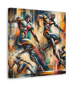 Athletic Motion Canvas Art: Capturing the Spirit of Movement