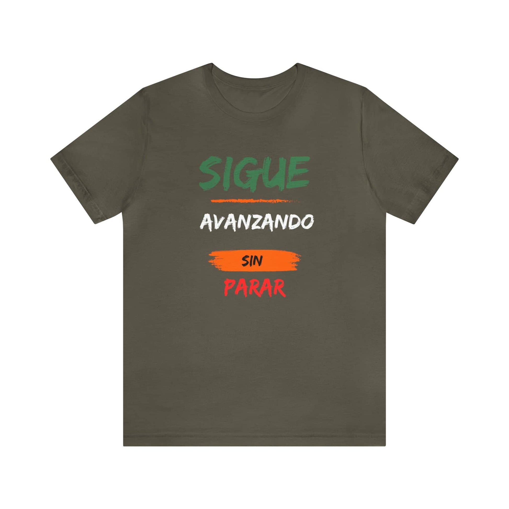 Sigue Avanzando Sin Parar: The Unisex Tee That Empowers You to Keep Going T-Shirt Bigger Than Life   