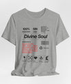 Divine Soul The Spiritual Essence Unisex Tee in S army, crafted with cotton, perfect for S staying on-trend in any S season