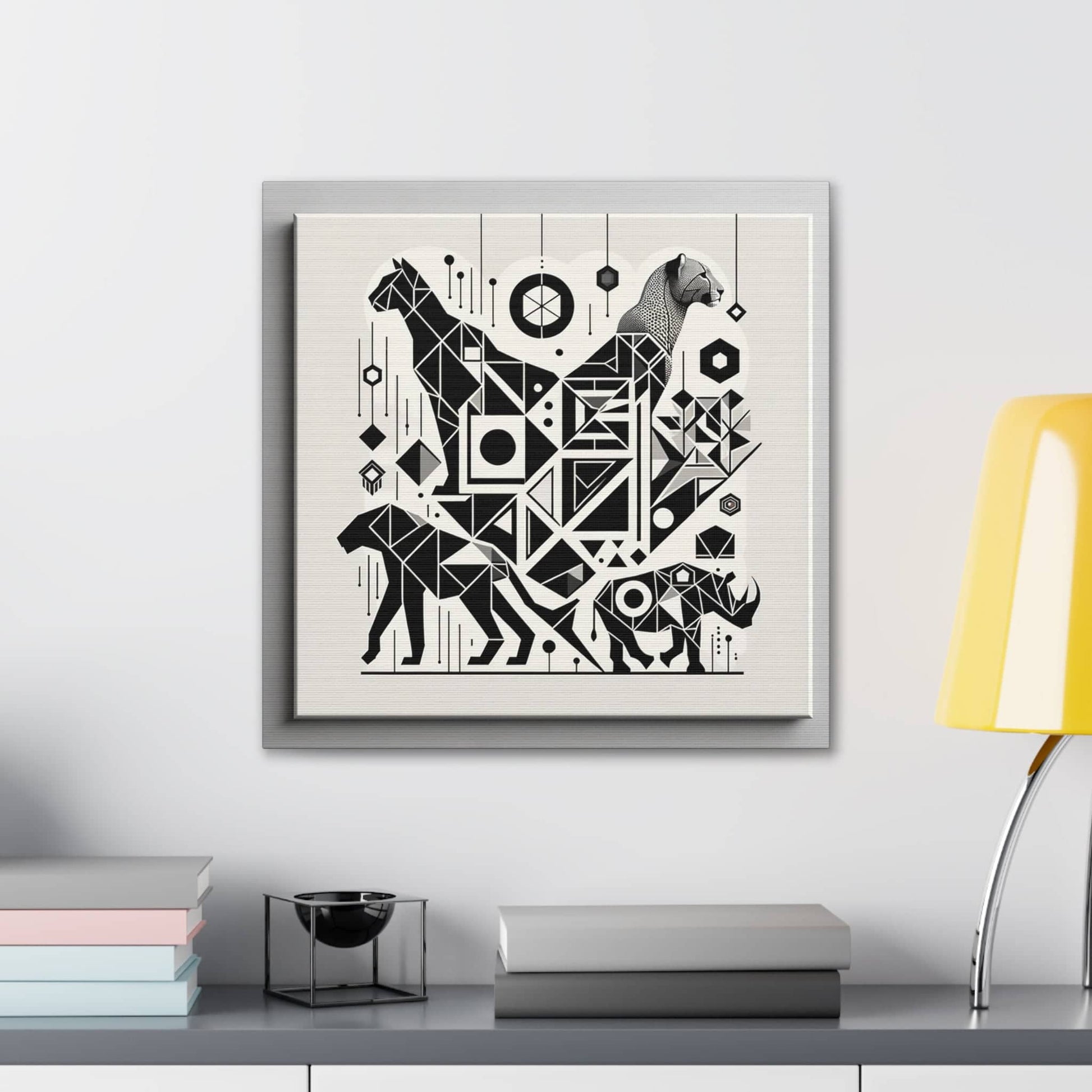 Monochrome Menagerie Canvas Art Canvas Bigger Than Life   