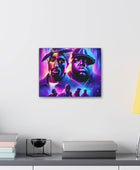 Hip-Hop Legends: The Luminaries Canvas Canvas Printify   