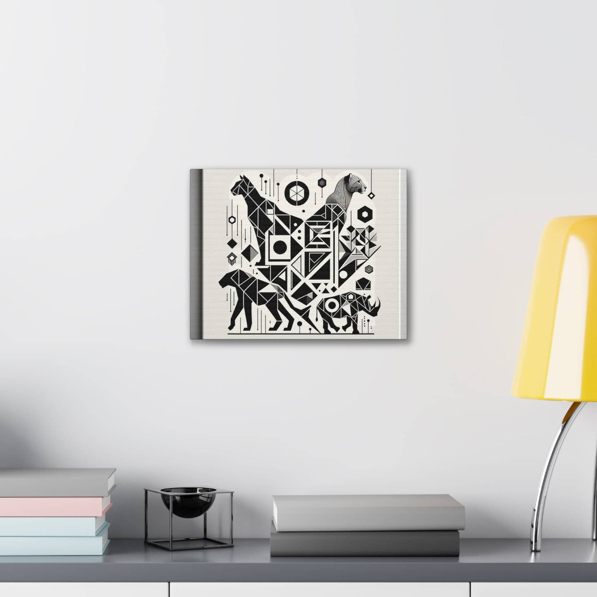 Monochrome Menagerie Canvas Art Canvas Bigger Than Life   