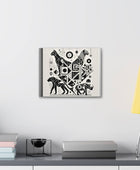 Monochrome Menagerie Canvas Art Canvas Bigger Than Life   