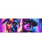 Hip-Hop Legends: The Luminaries Canvas Canvas Printify   