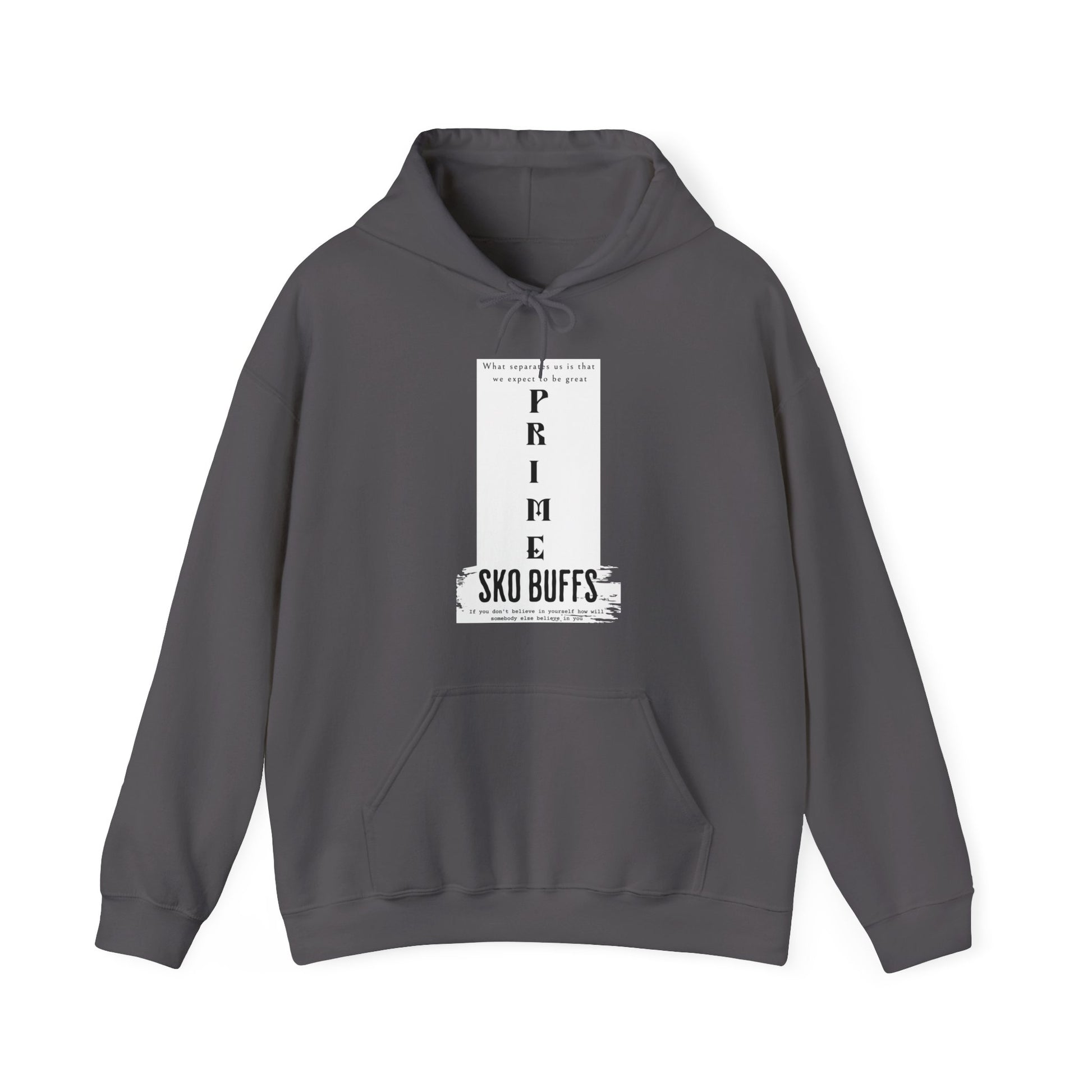 Legacy Prime Hoodie Unisex Pullover in S charcoal, perfect for S staying on-trend in any S season