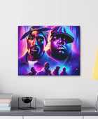 Hip-Hop Legends: The Luminaries Canvas Canvas Printify   