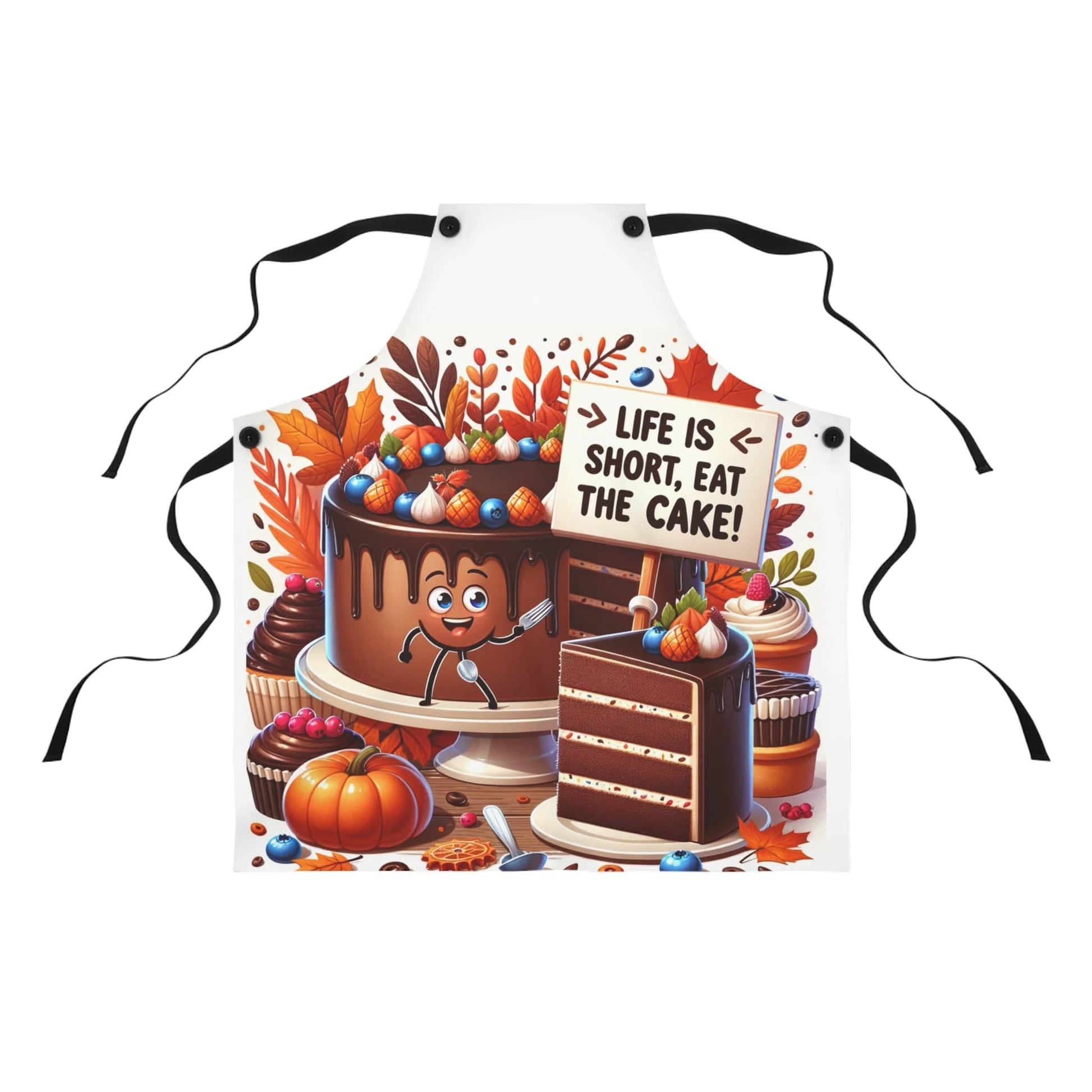 Eat The Cake Baker's Apron Accessories Bigger Than Life   
