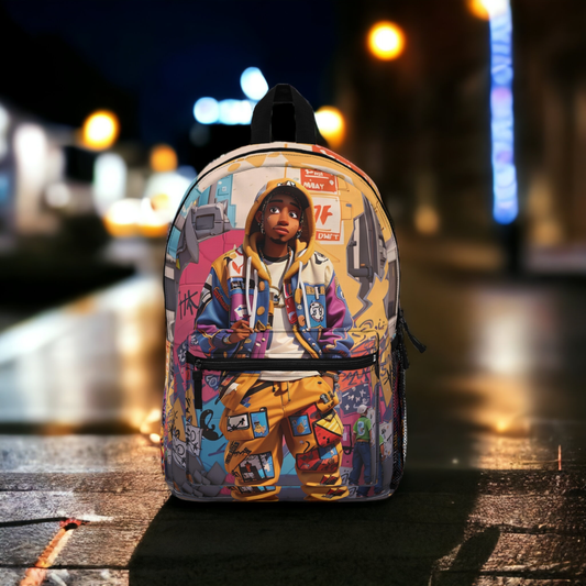 BeatBounce:Hip-Hop Backpack Bags in One size, summer collection. This Bags variant showcases BeatBounce:Hip-Hop Backpack - One size, perfect for any occasion.