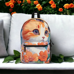 KittyCute: The Adorable Kitten Backpack for School, Travel, Work, and Leisure - The Ultimate Style Statement for Cat Lovers